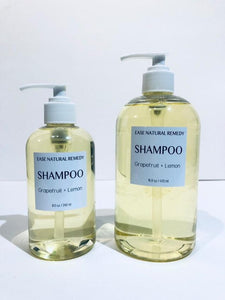 SHAMPOO - 100% Natural Shampoo (Grapefruit + Lemon)