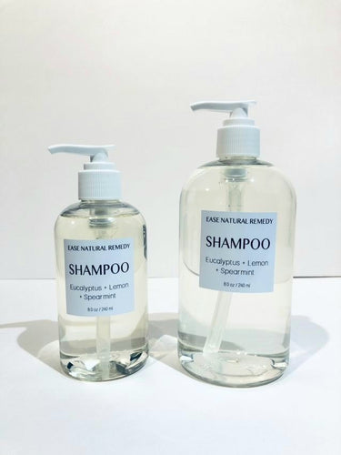 SHAMPOO - 100% Natural Shampoo (Eucalyptus + Mint + Lemon)