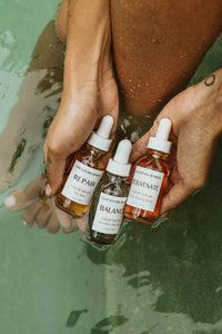REJUVENATE 100% Organic Facial Serum - Camellia + Rosehip + Sea buckthorn Oil for Aging skin