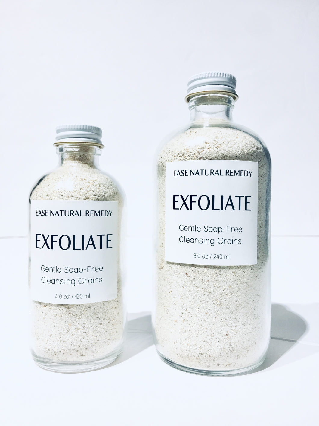 EXFOLIATE - Gentle Soap-Free Cleansing Grains (Almond + Oatmeal powder + Clay)
